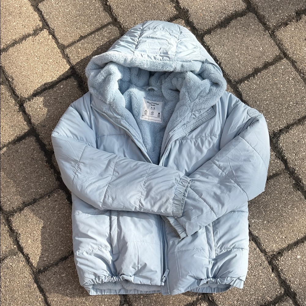 Abercrombie Kids Sky Blue Fleece Jacket